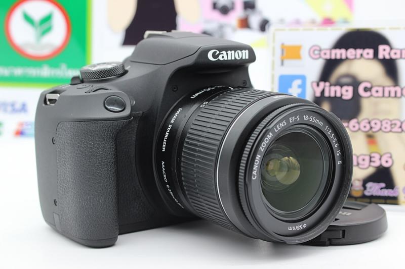 ขาย Canon EOS 1500D + 18-55mm IS STM สภาพสวยใหม่ มีประกันศูนย์ถุง 16-02-20 เมนูไทย มีWiFi/NFC/บลูทูธ ในตัว อุปกรณ์ครบกล่อง จอติลฟิล์มแล้ว